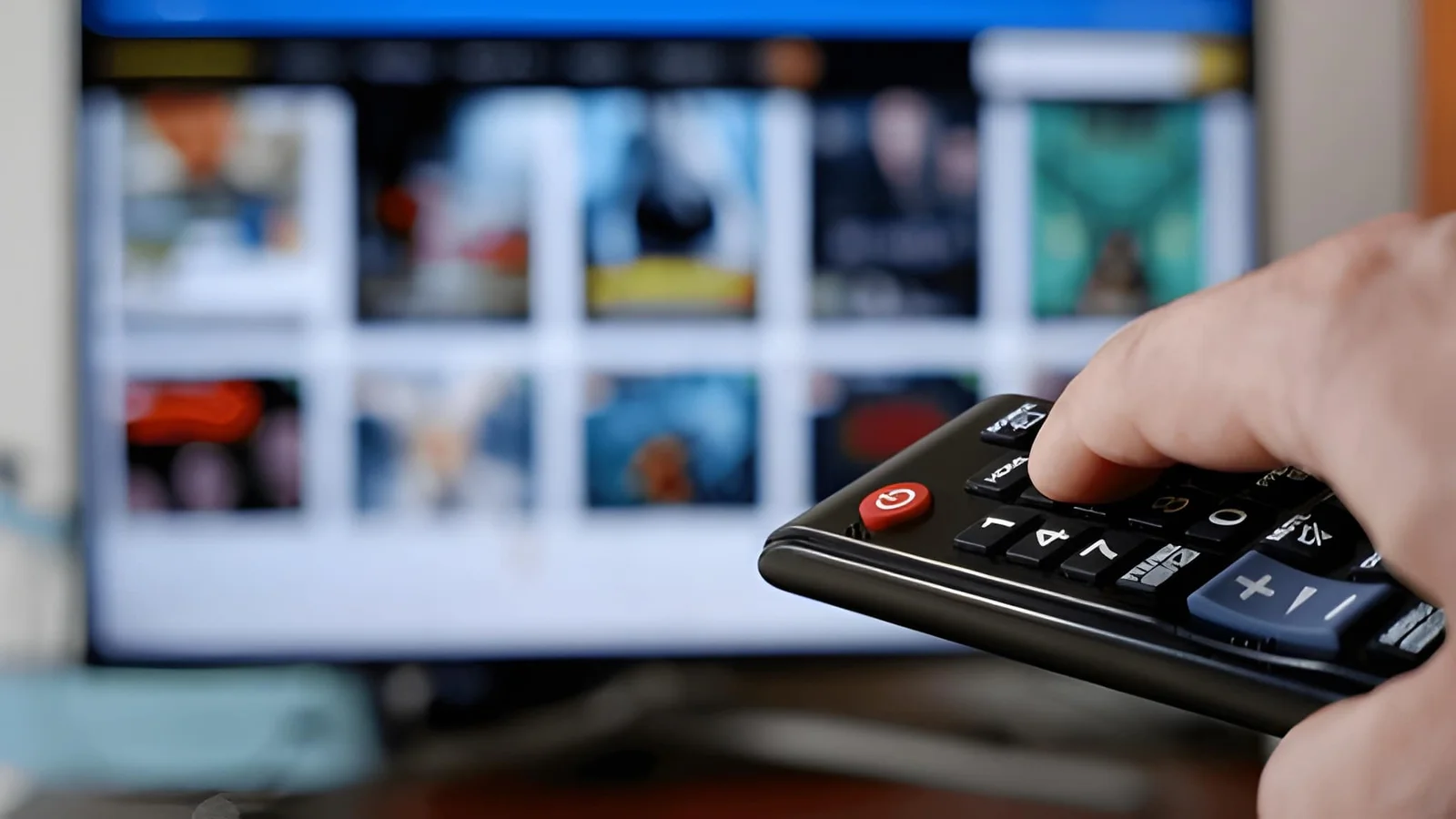 Samsung Smart TV app store showing IPTV player options for Australia