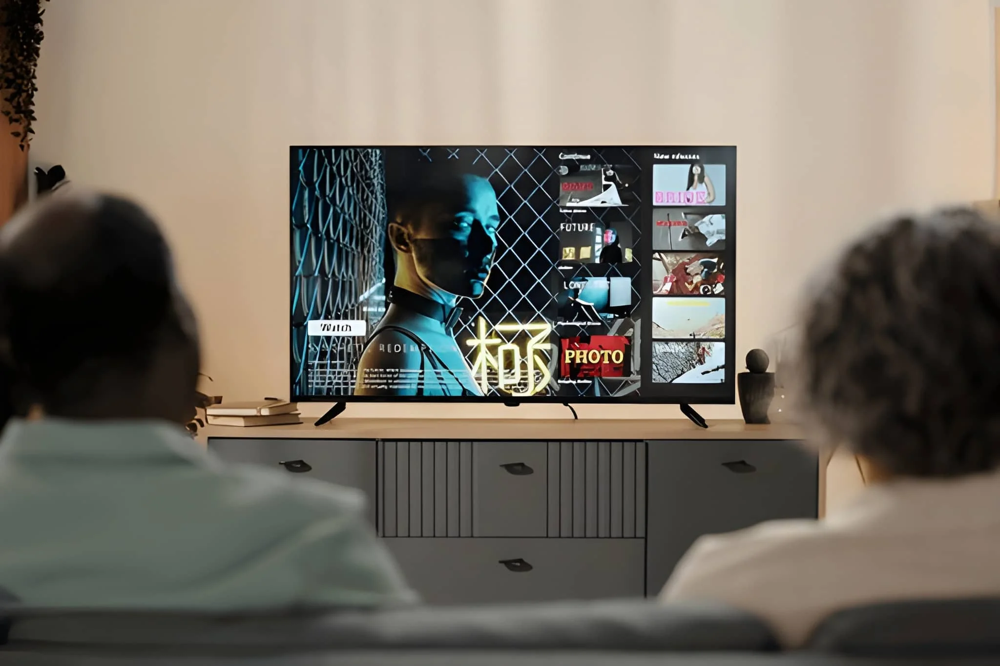 Australian lounge room TV explaining the IPTV buffering problem